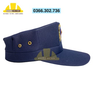 Mũ/nón bảo vệ 3 cạnh + sao đồng (mẫu 2)