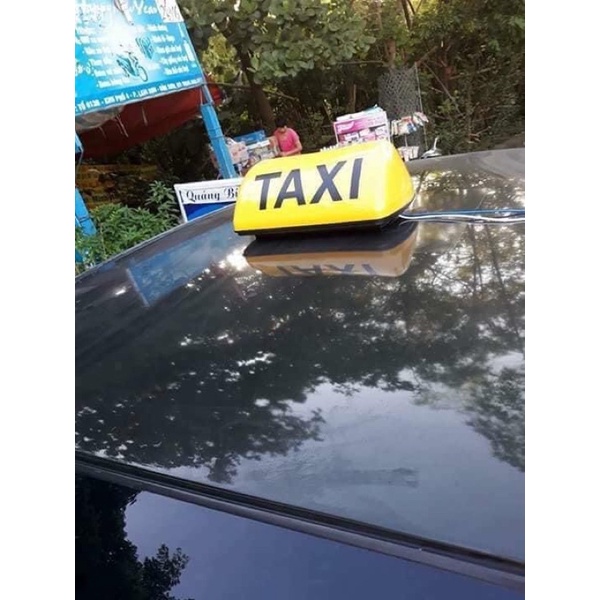Mào xe taxi nam châm có đèn ô tô, mào taixi nam châm