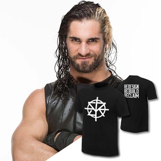 9Lzc ///Áo Thun WWE Seth Rollins \