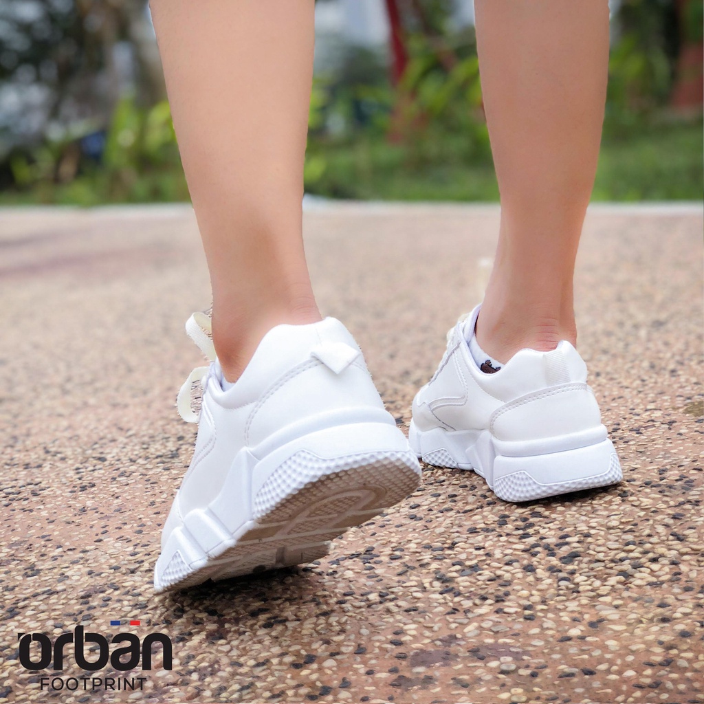 Giày thể thao nữ cao cấp Urban TL1910 trắng