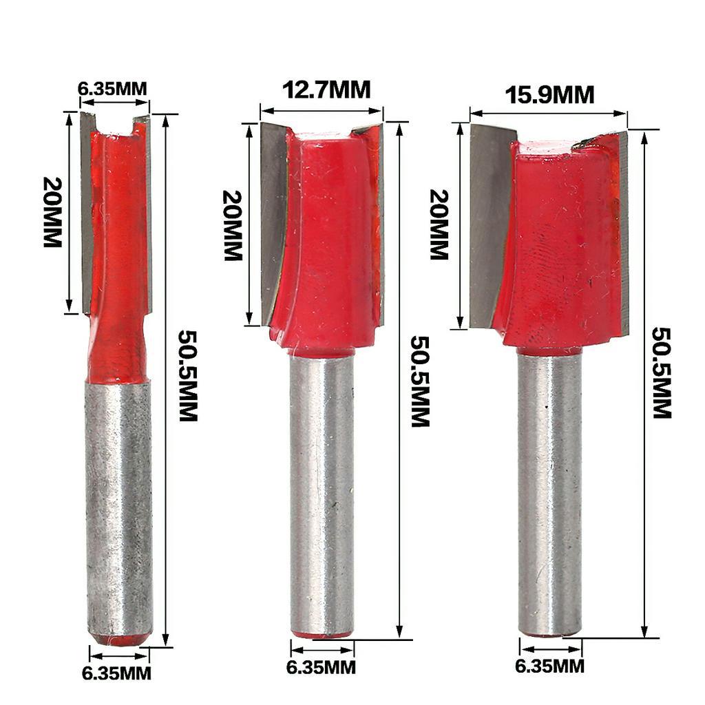 Mũi Phay Gỗ - Bộ Mũi Soi Gỗ 12 Chi Tiết