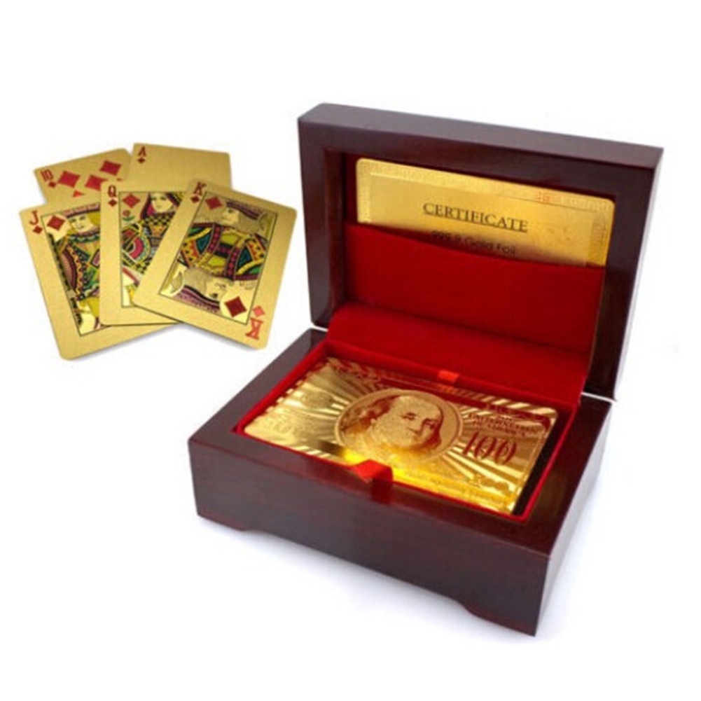 Holder Packing Poker Wooden Container Storage Case Organizer High End Durable Gift Party Playing Cards Box Decorative