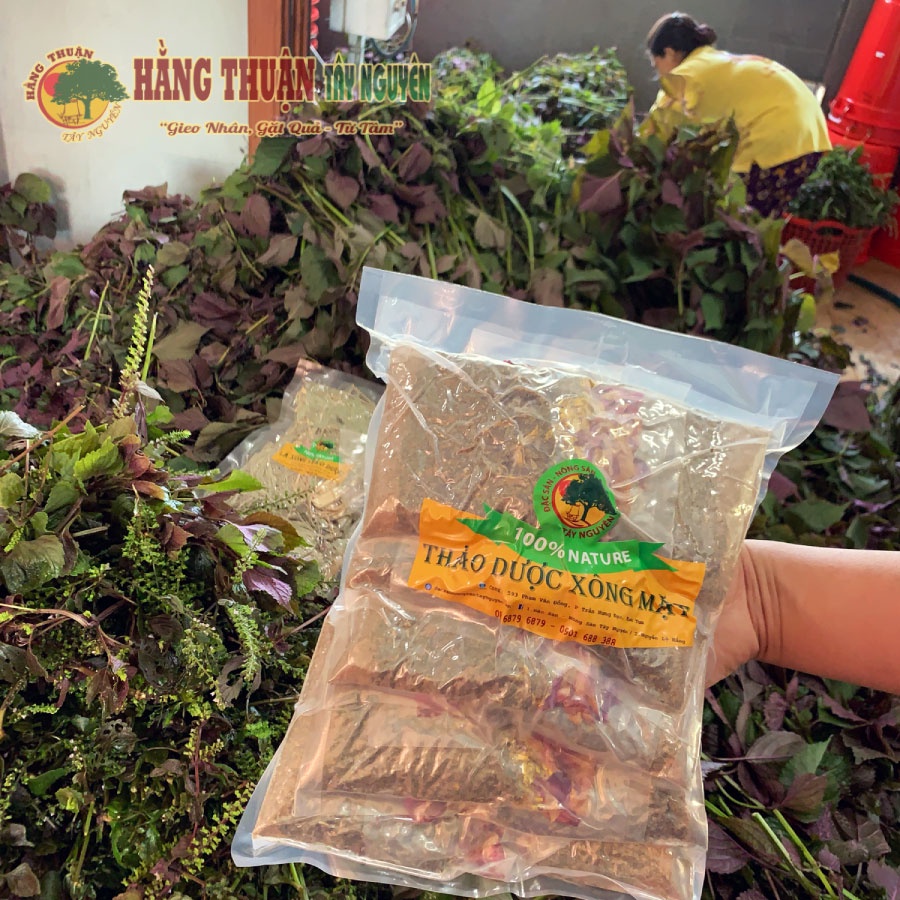 Xông Mặt Thảo Dược Hằng Thuận Tây Nguyên (sét 5-10 gói)