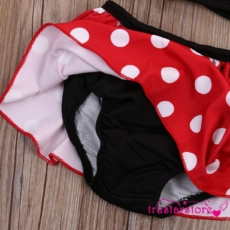 Đồ bơi bé gái size 8 - 20ky / Bikini 2 mảnh bé gái họa tiết mickey