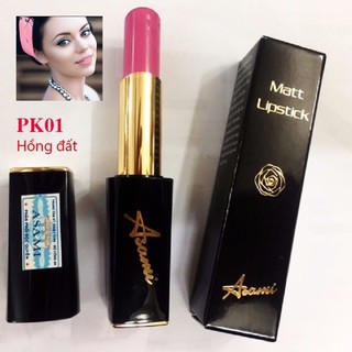 SON LÌ ASAMI MATTE(son đen siêu lì không thâm môi)