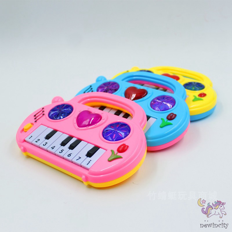 Đàn Organ Điện Mini Có Nhiều Nút Bấm Đa Năng Kiểu Dáng Dễ Thương Dành Cho Bé