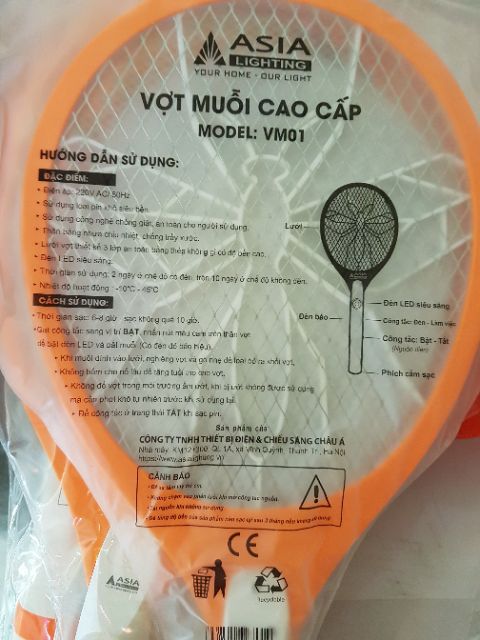 Vợt muỗi cao cấp hàng vn.