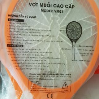 Vợt muỗi cao cấp hàng vn.