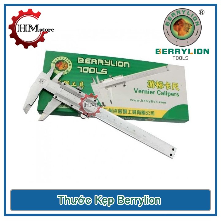 [Freeship Extra] Thước Kẹp Cao Cấp Berrylion - Thước Cặp Cơ Khí 200cm - 150cm - 125cm Berrylion