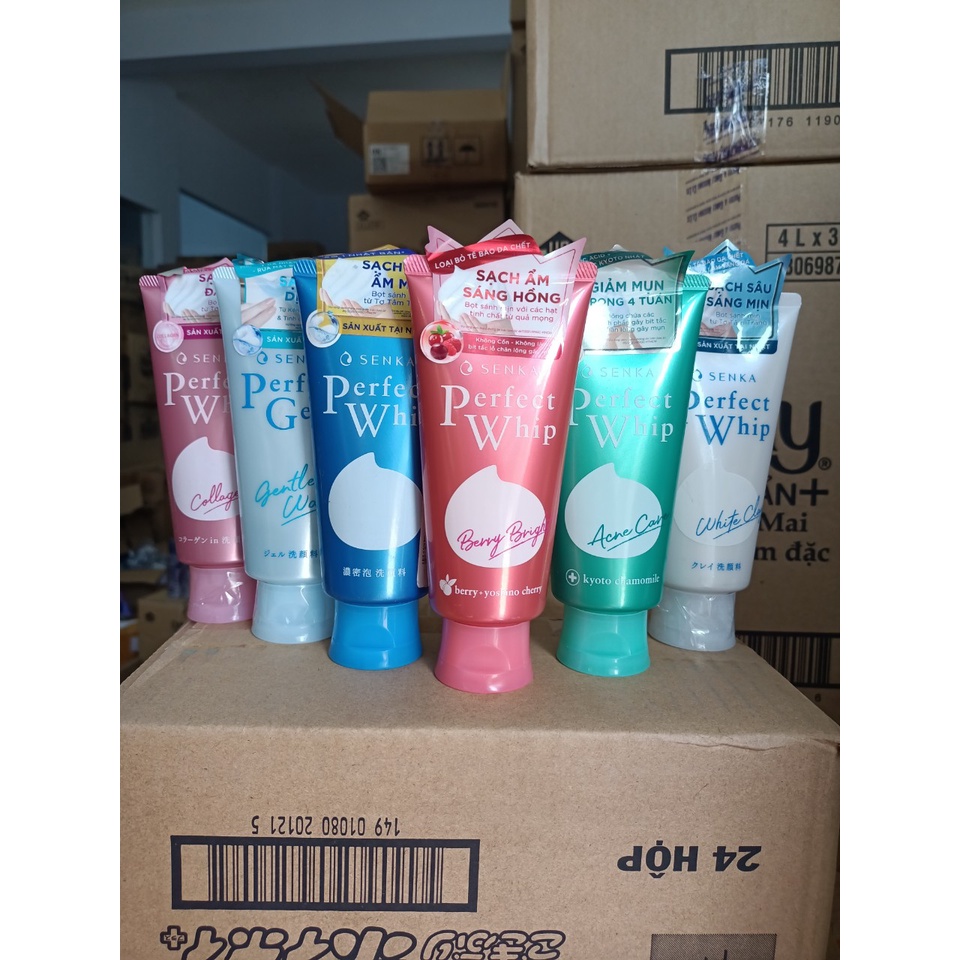 Sữa Rửa Mặt SENKA Perfect Whip 100g/120g