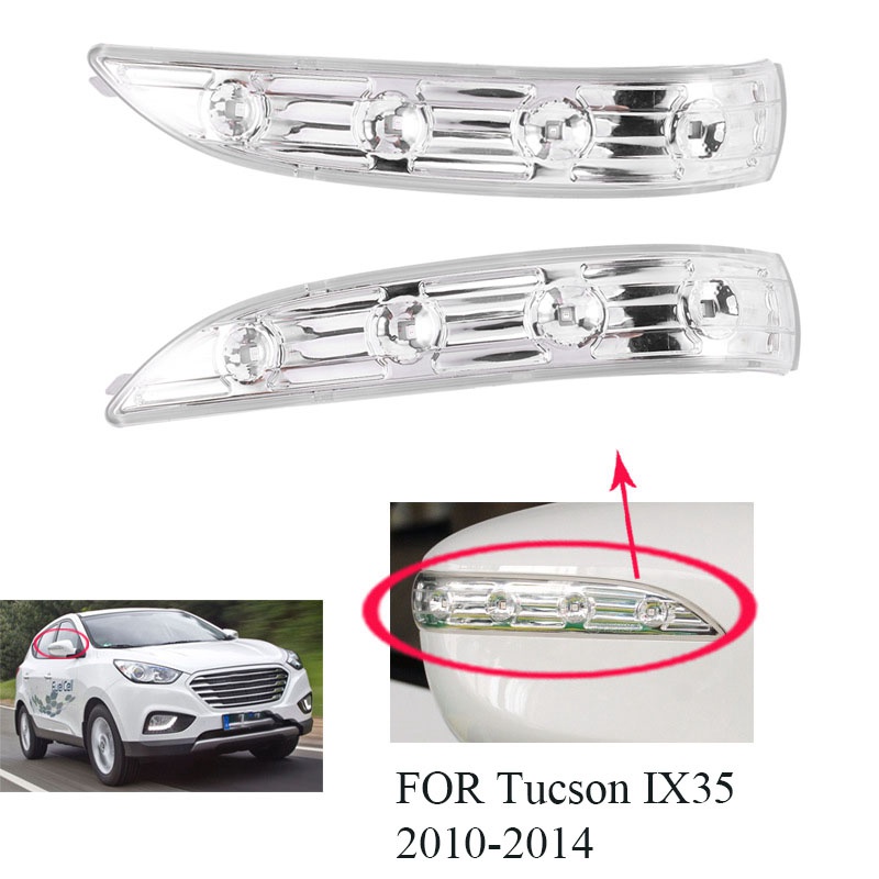 Đèn Xi Nhan Gắn Gương Chiếu Hậu Cho Hyundai Tucson IX35 2010-2014