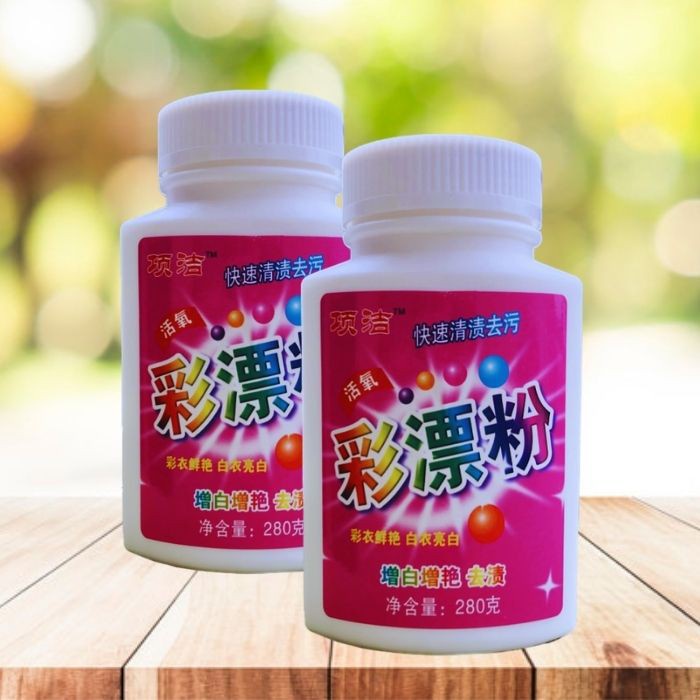 Bột giặt đa năng 2 trong 1 siêu sạch, tẩy trắng quần áo màu bột ,tẩy mốc quần áo thần thánh hàng nội địa trung SL1378