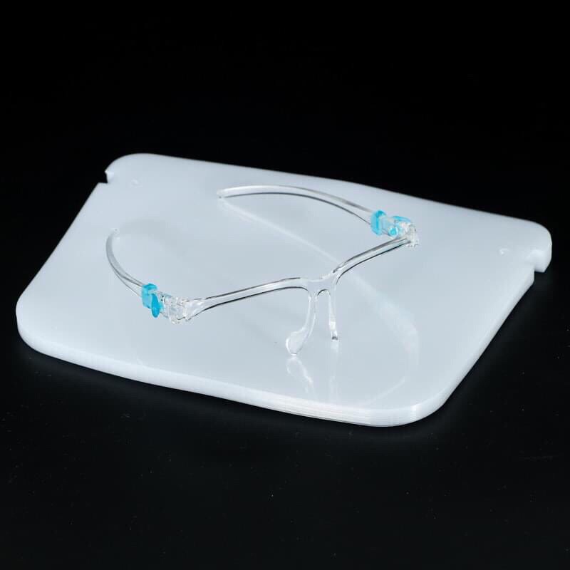 Kính bảo hộ, kính chống dịch trong suốt, màn che full mặt chống tia bắn dẻo mềm, đeo không mỏi mắt, giá rẻ | BigBuy360 - bigbuy360.vn