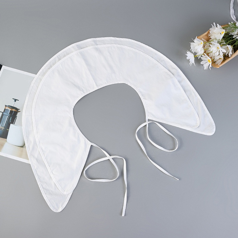 Cổ Áo Sơ Mi Giả Hai Lớp Có Thể Tháo Rời Thời Trang Cho Nữ