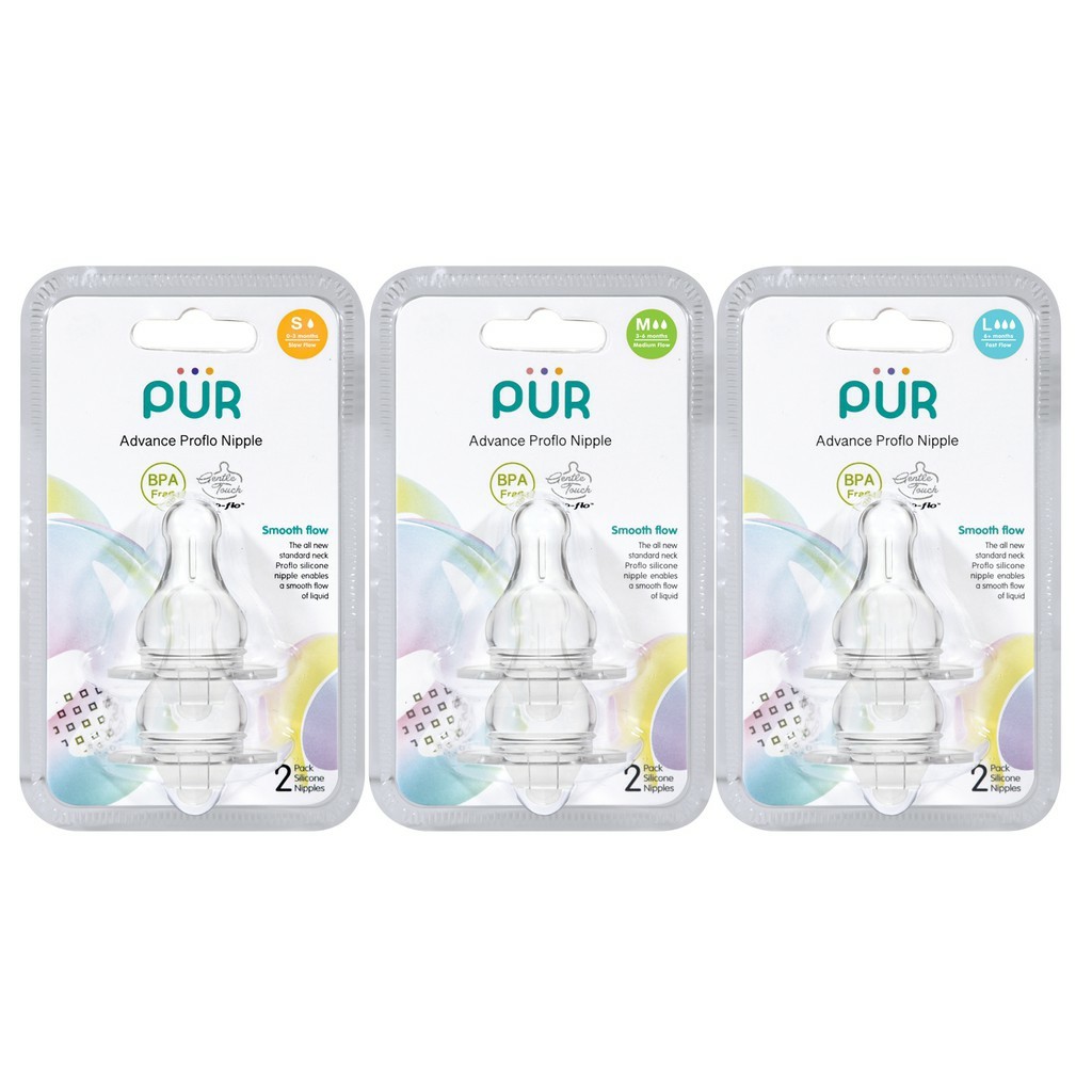 Vỉ 2 núm cho bình cổ thường Pur Advanced
