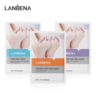 Mặt nạ bàn chân LANBENA dạng lột tẩy tế bào chết dưỡng ẩm và làm mềm da 40g
