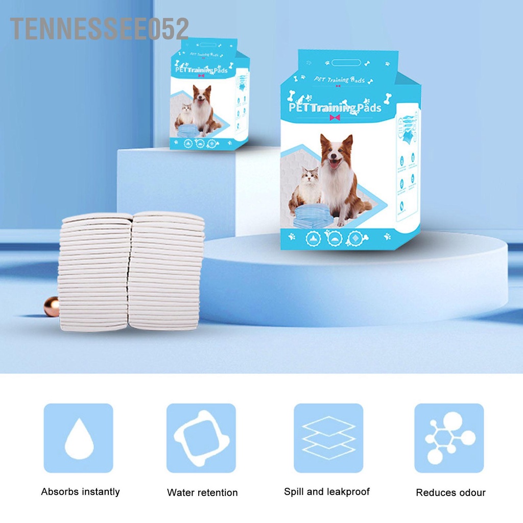 Tennessee052 Tấm lót thay đổi vật nuôi dùng một lần thấm hút nhanh Rò rỉ miễn phí tấm cho dành Chó mèo Mèo Thỏ