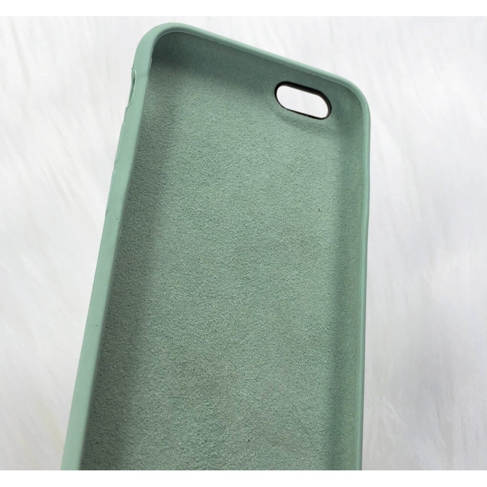 Ốp lưng chống bẩn có logo táo cho iphone 13 Pro Max đa dạng màu mặt trong nhung êm trách trầy mặt lưng