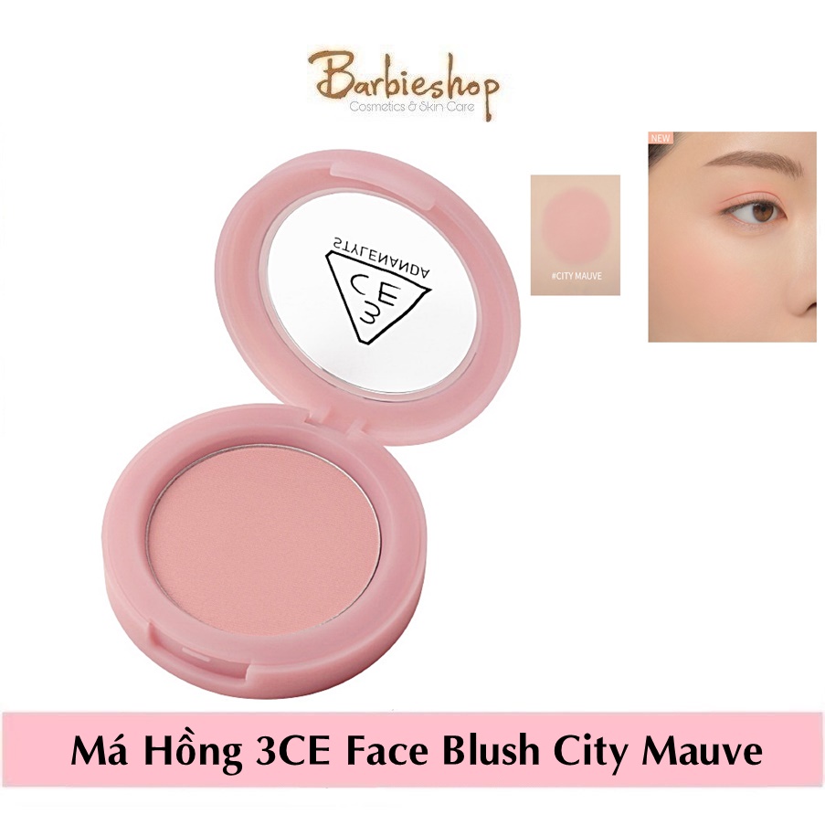 [SPLIT SECOND] Má Hồng 3CE Face Blush City Mauve