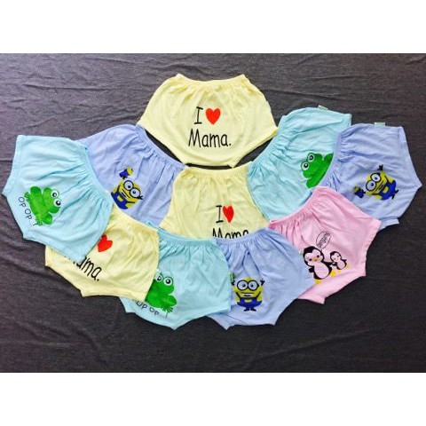 Set 10 quần ếch màu siêu yêu cho bé