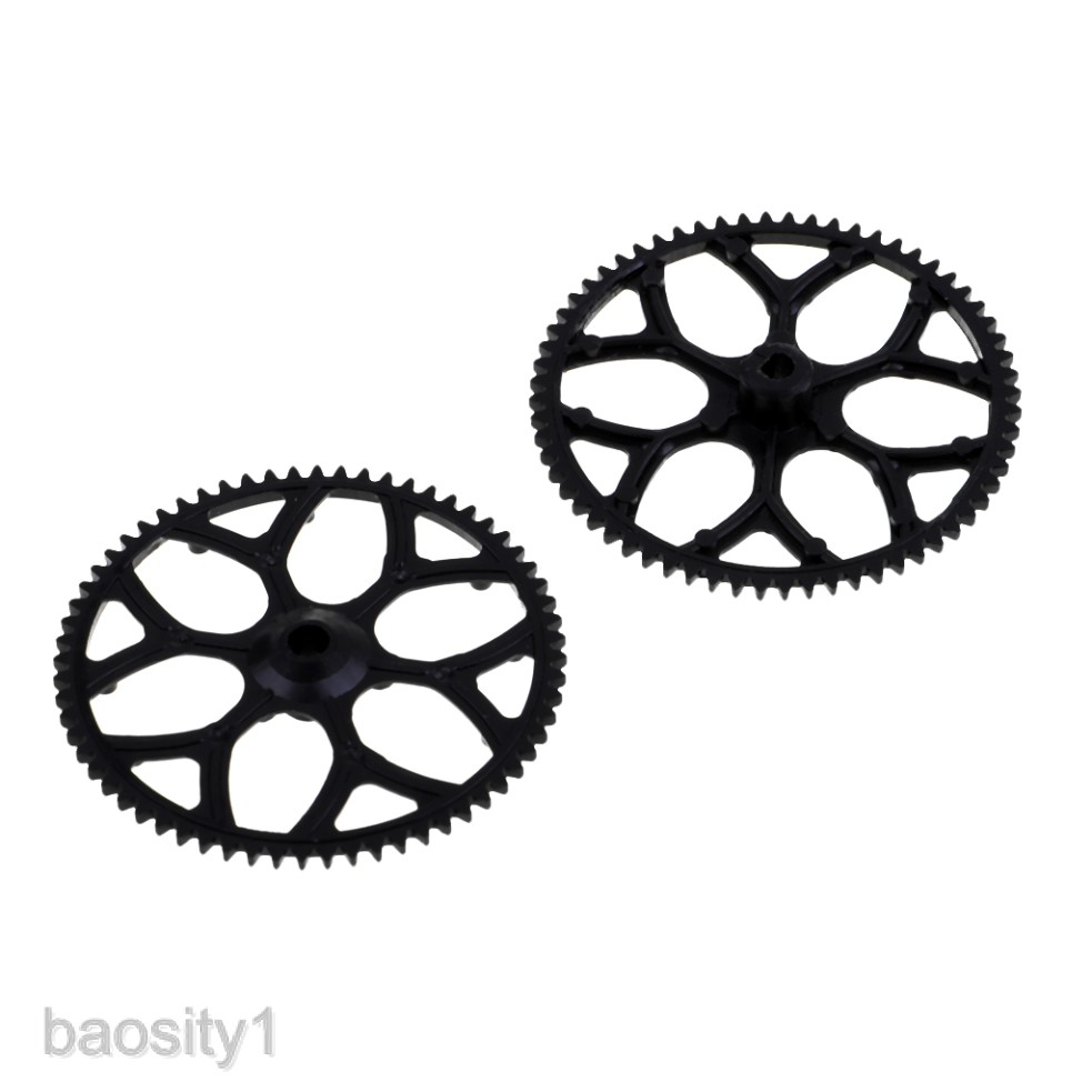 Set 2 Bánh Răng Nhựa Cho Trực Thăng Điều Khiển Từ Xa WLtoys V977 V988 V966 XK K110