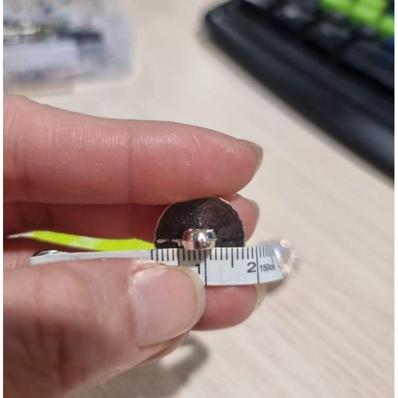 Cúc áo kiểu viền vàng mã LHCA 0001  gói 10 cúc