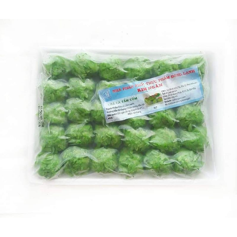 Chả cá tẩm cốm 500g