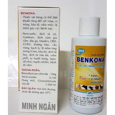 Thuốc sát khuẩn diệt rong rêu benkona (dùng cho phong lan)