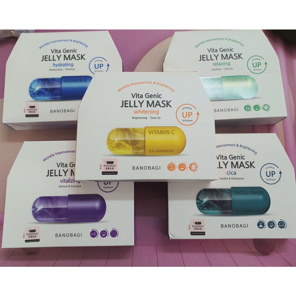 Mặt Nạ Giấy Viên Thuốc Banobagi Anti Wrinkle Whitening Vita Genic Mask | BigBuy360 - bigbuy360.vn