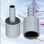 Combo 10 Nối trơn 16-21-27 ra đuôi 8-10 ly PVC