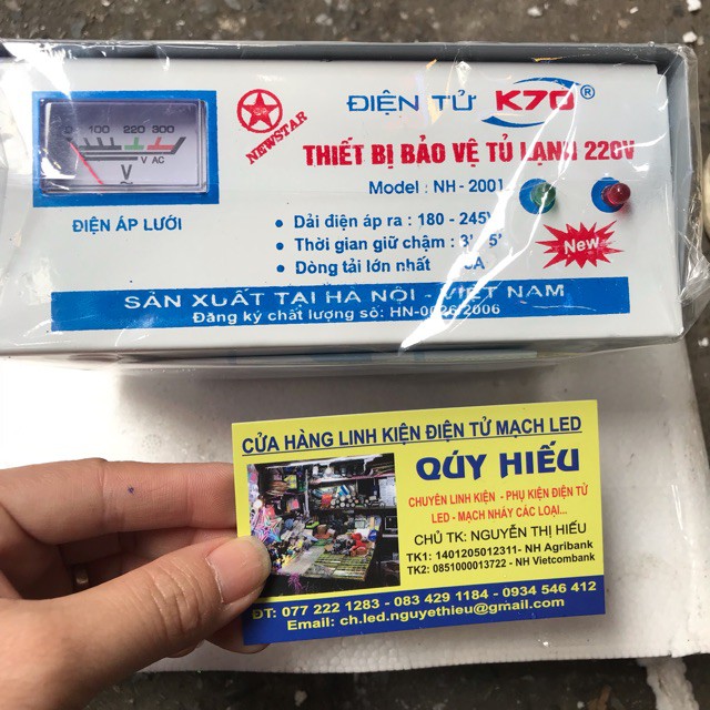 QH- Thiết bị bảo vệ tủ lạnh và các thiết bị điện