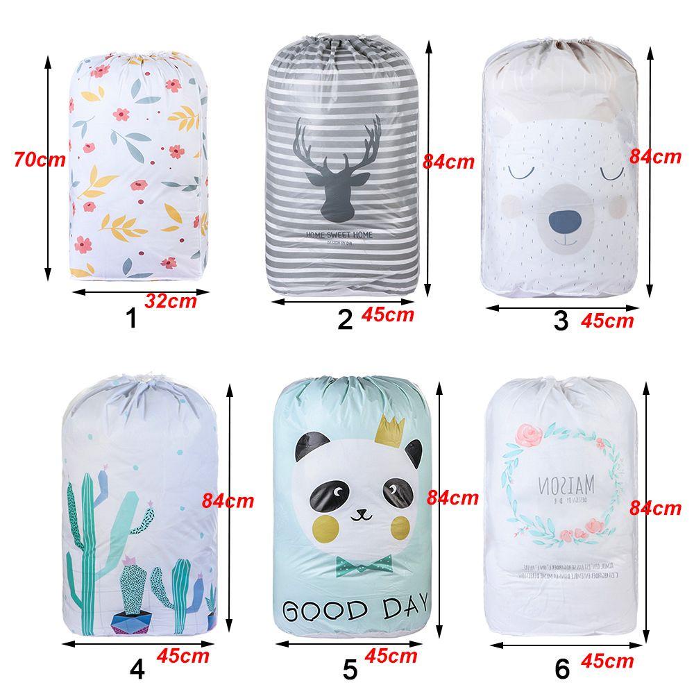 Túi Đựng Quần Áo Giặt / Đồ Chơi Gấp Gọn Tiện Dụng Thiết Kế Mới