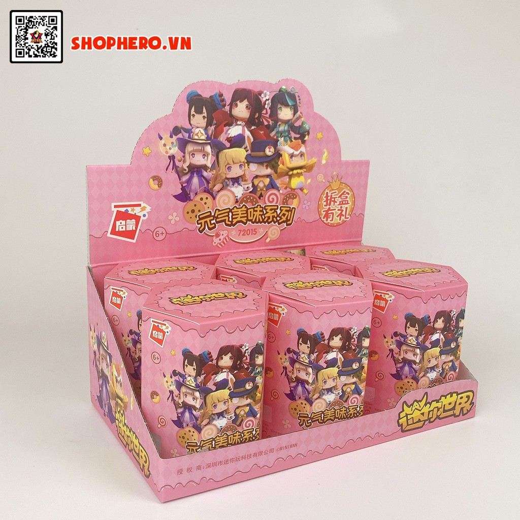 Mô hình lắp ráp Mini World món ngon đường phố