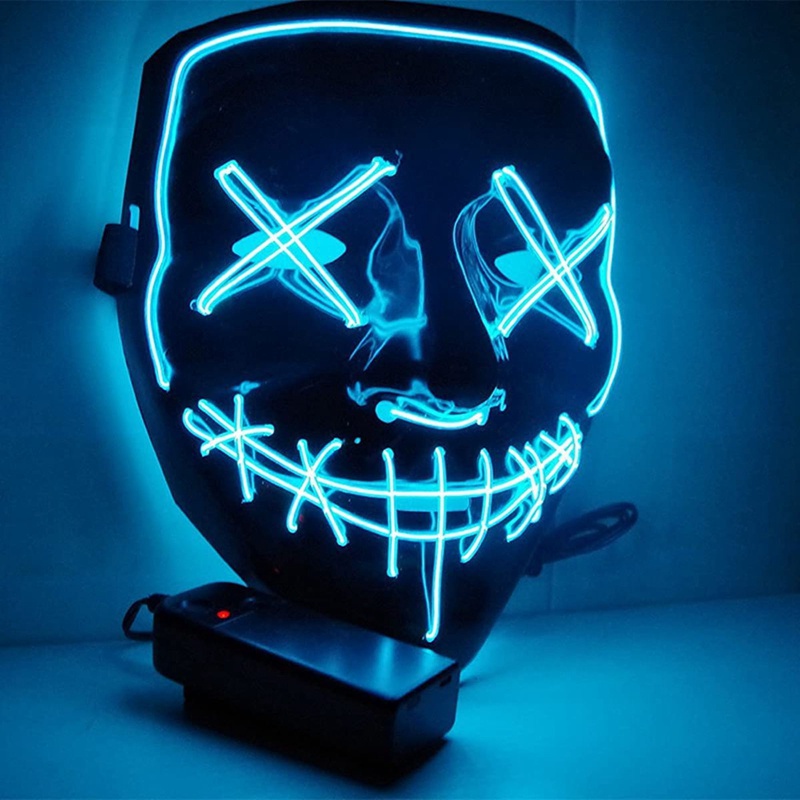 Mặt Nạ Hóa Trang Halloween Tích Hợp Đèn LED Độc Đáo