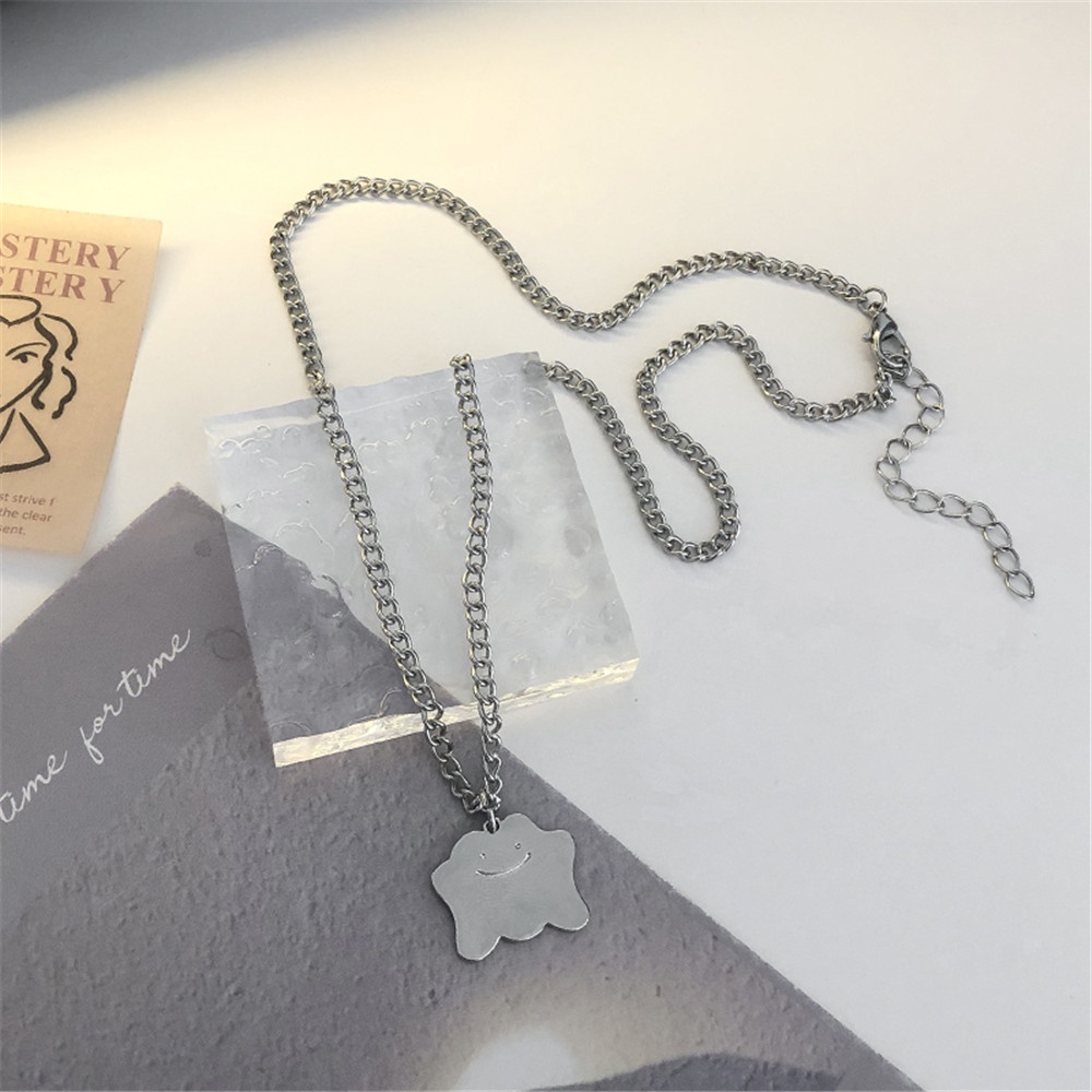 Vòng cổ mặt Pokemon hoạt hình dễ thương phong cách hip hop cá tính cho nam và nữ