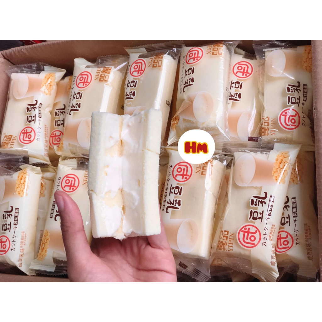 Bánh Bông Lan Yipin Đậu Nành Thơm Ngon - 500gr