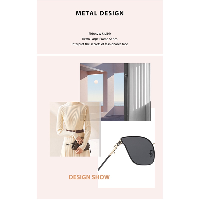 Kính Mát Tròng Vuông Phân Cực Chống Tia UV400 RZ1183 Thời Trang Cho Nam Nữ