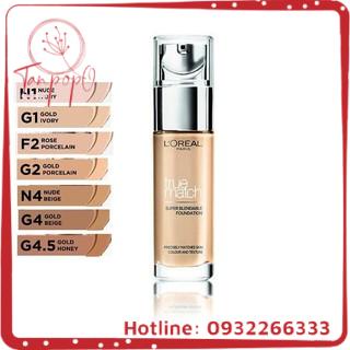 Kem nền mịn nhẹ dưỡng da dạng lỏng L'Oreal Paris True match Blendable Foundation 30ml