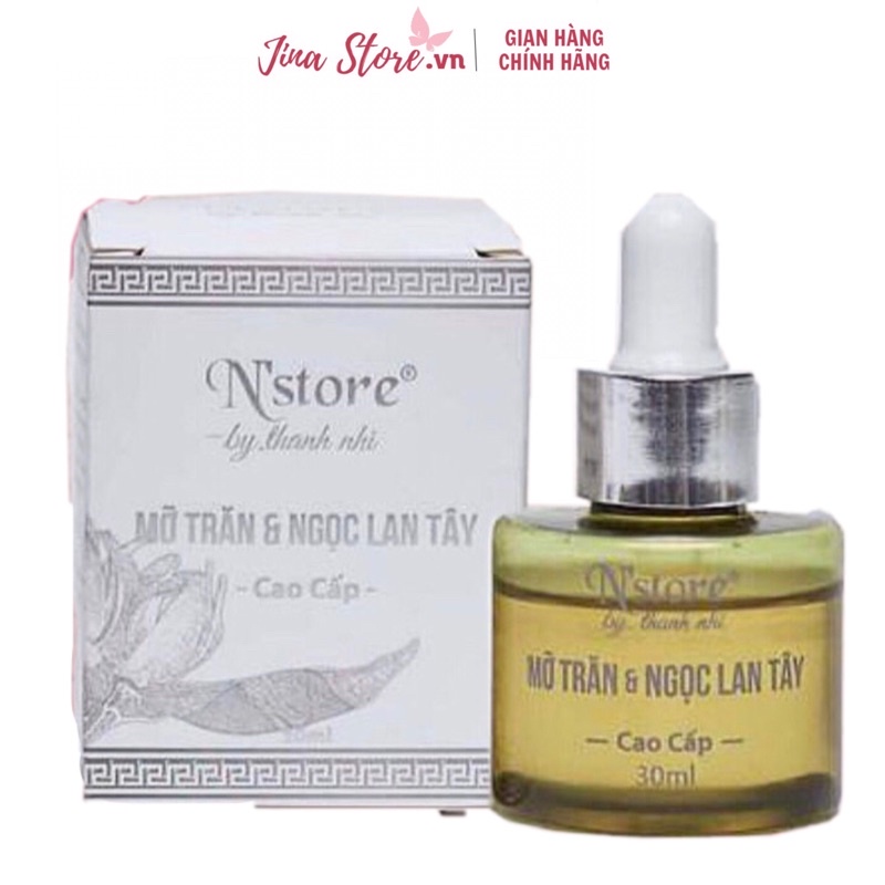 Mỡ Trăn Ngọc Lan Tây N'store triệt lông mặt, nách, bikini, tay chân,...dưỡng da, chấm mụn 30ml