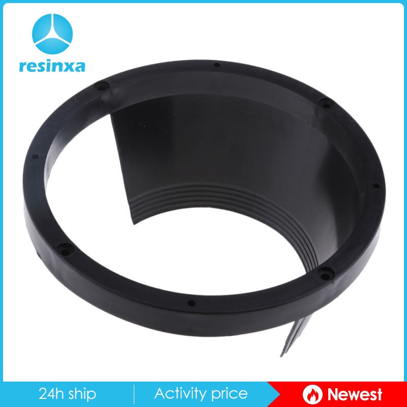 Vòng đệm bảo vệ loa xe hơi 6.5" màu đen bằng nhựa chống thấm nước