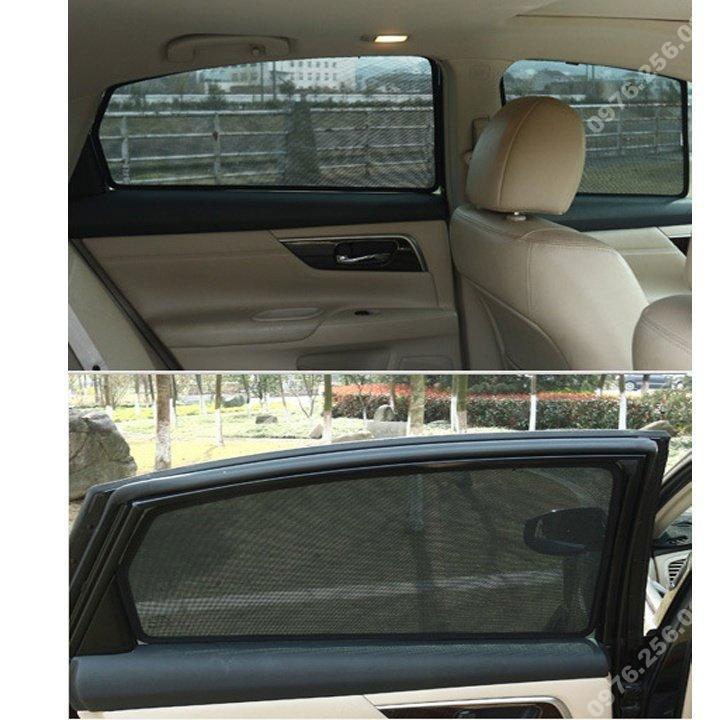 Rèm che nắng theo xe HRV- Bộ 4 tấm dính nam châm hàng loại 1