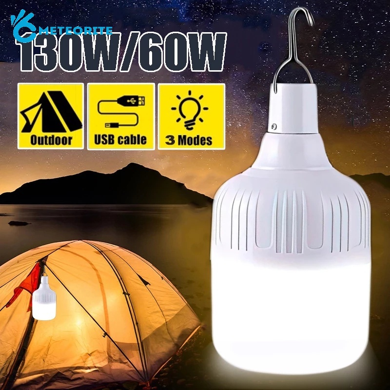 Bóng Đèn LED USB Di Động Có Thể Di Chuyển Dùng Khi Đi Cắm Trại/Câu Cá Ngoài Trời