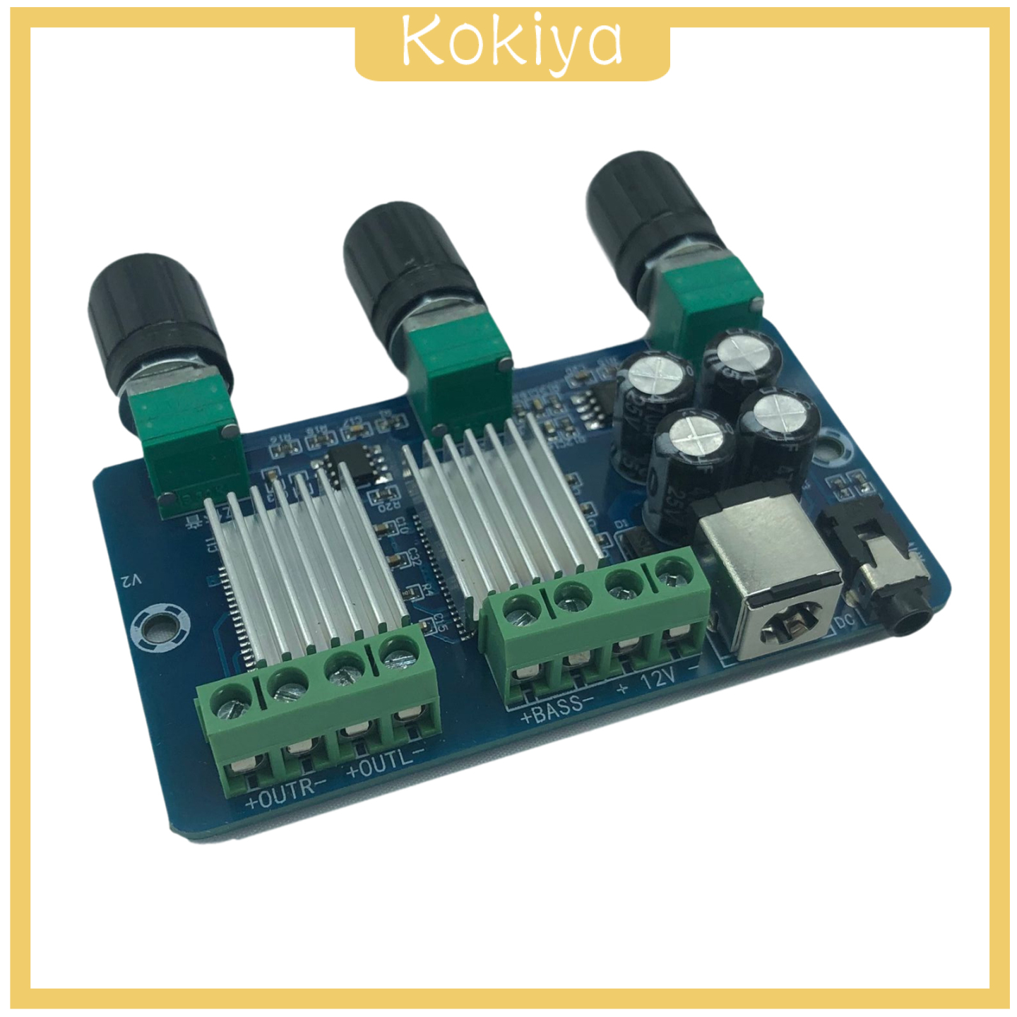 [KOKIYA]DC12V XH-A355 Digital Stereo Audio Power Amplifier Board Voice Player AMP
