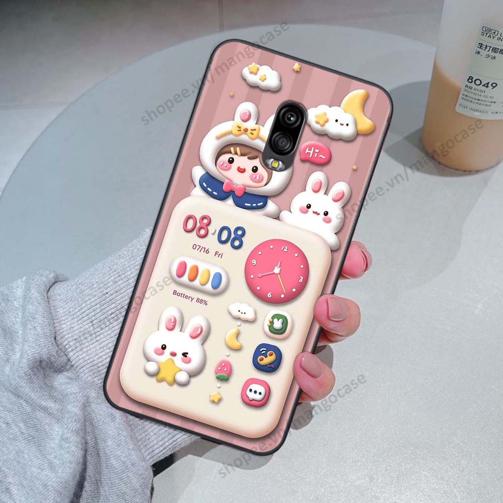 Ốp lưng Samsung J7 Plus / J7+ hình gấu, thỏ, đồng hồ cute dễ thương
