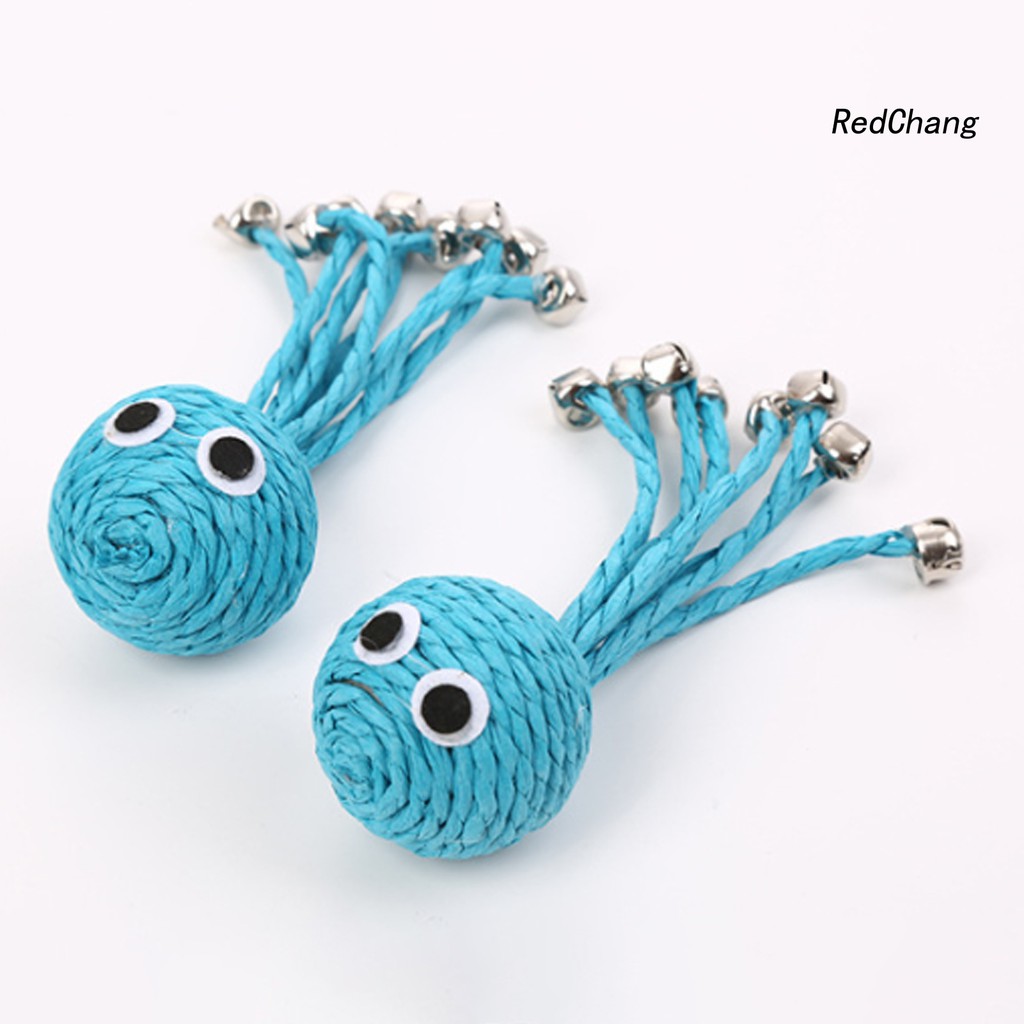 Đồ chơi có chuông kiểu bạch tuộc dành cho mèo