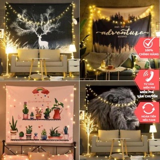 Tranh vải treo tường trang trí phòng ngủ, thảm treo tường decor hàng đẹp