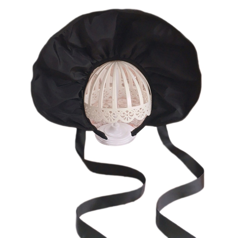 Mũ Bonnet Lolita Cổ Điển 10MK Có Dây Ruy Băng Cho Nữ