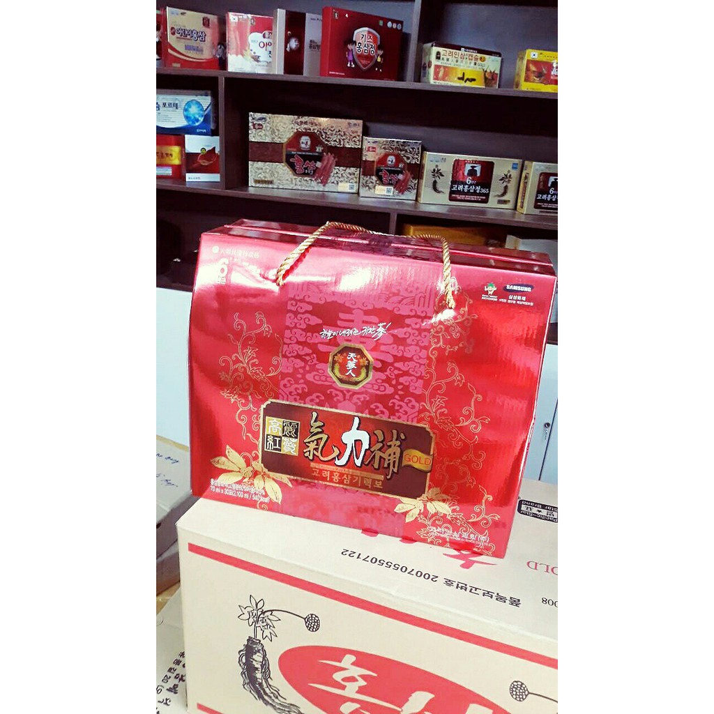 Nước Hồng Sâm 6 Năm Korean Red Ginseng Drink Cao Cấp Hàn Quốc (Hộp 30 gói x 70ml) | BigBuy360 - bigbuy360.vn