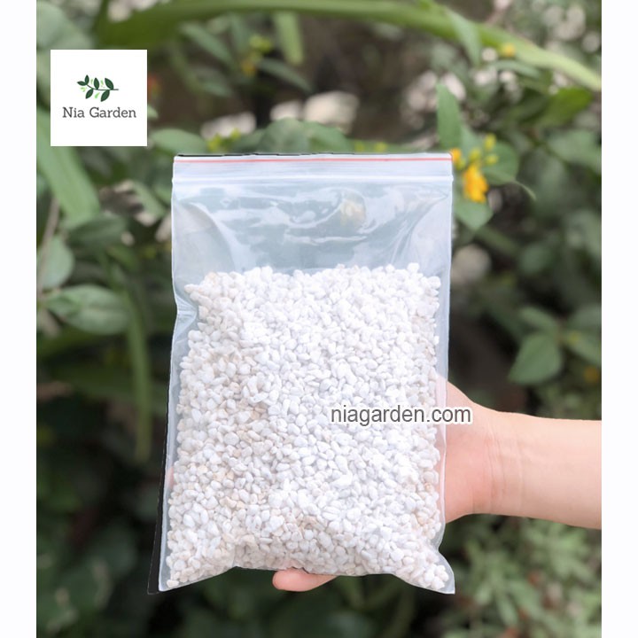 Đá Perlite - Đá trân châu Namix, giá thể trồng cây (gói 50gr)