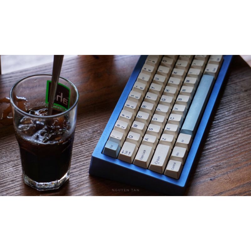 Bộ bàn phím cơ Nhôm CNC_ AC067 Gasket Mount_Hoàn thiện đầy đủ Switch và Keycap